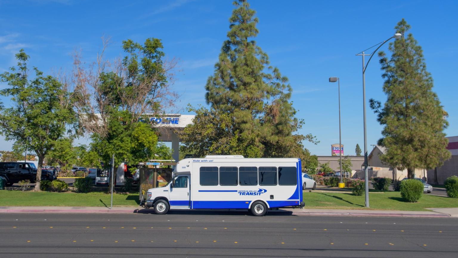 A Picture of IVT Green Line in El Centro.