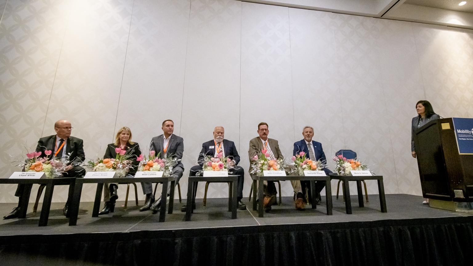 ICTC Chair participating in the Chairs' Roundtable at the Mobility 21 Summit