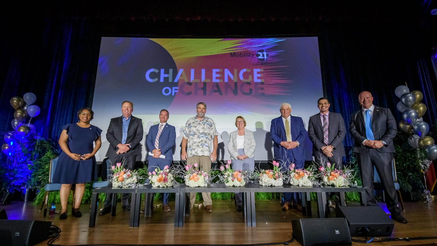 ICTC Executive Director with the CEO group at Mobility 21 Summit